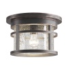 4044/1C NATURE ODL18 699 коричневый/патина Уличный потолочный светильник IP44 E27 60W 220V VIRTA