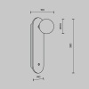 Бра MODELUX MS.203.380 GD