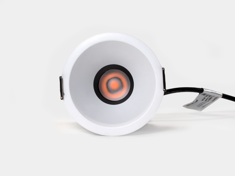 SWG Standart Светильник встраиваемый 12Вт 55° IP65 белый 3000К поворотный RC-D84-12-WH-WW65