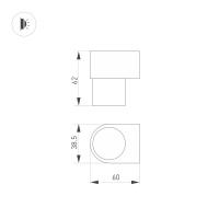 Бра Arlight 034906