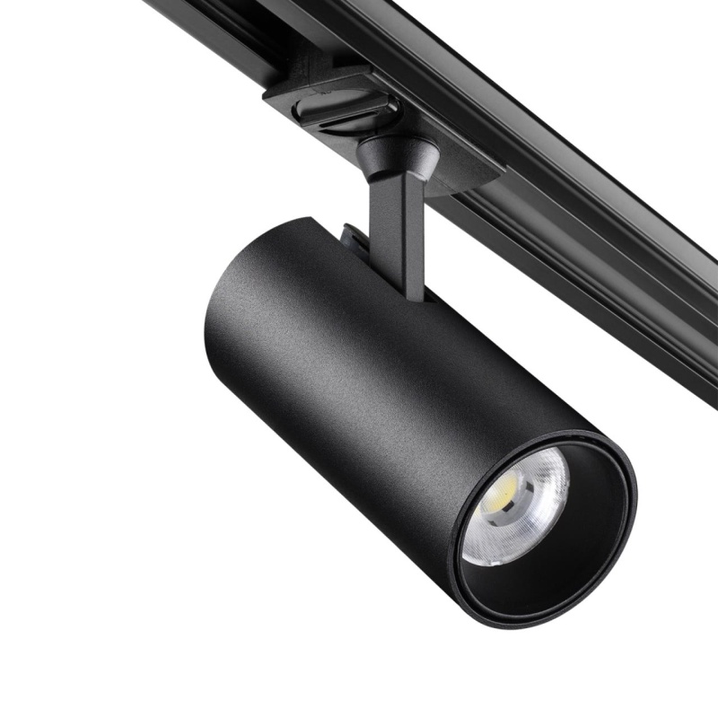 359162 PORT NT23 238 черный Светильник трековый однофазный трехжильный IP20 LED 24W 220V 4000К 2300Лм SELENE