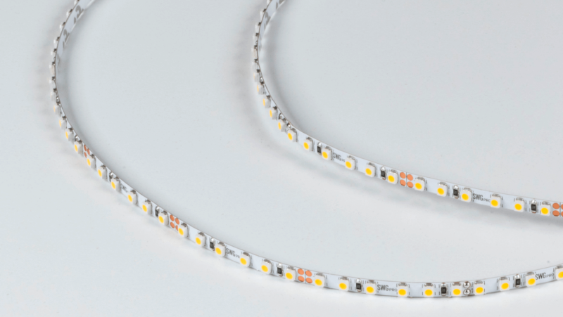 SWG PRO Светодиодная лента SWG PRO 3528, 120 LED/м, 9,6 Вт/м, 24В , IP20, Цвет: Нейтральный белый, SWG3PT120-24-9.6-NW