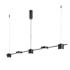 Подвесная люстра Crystal Lux TRISTAN SP5 L1200 BLACK