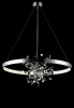 Подвесная люстра Crystal Lux GARDEN SPLED+4 D800 CHROME