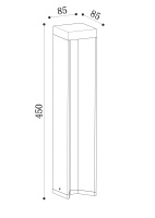Ландшафтный светильник Outdoor O596FL-L9B4K