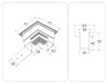 Соединитель для шинопровода Ambrella Light GL1039