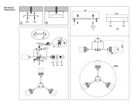 Накладной светильник Ambrella Light TR303321