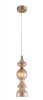 Подвесной светильник Crystal Lux IRIS SP1 A AMBER