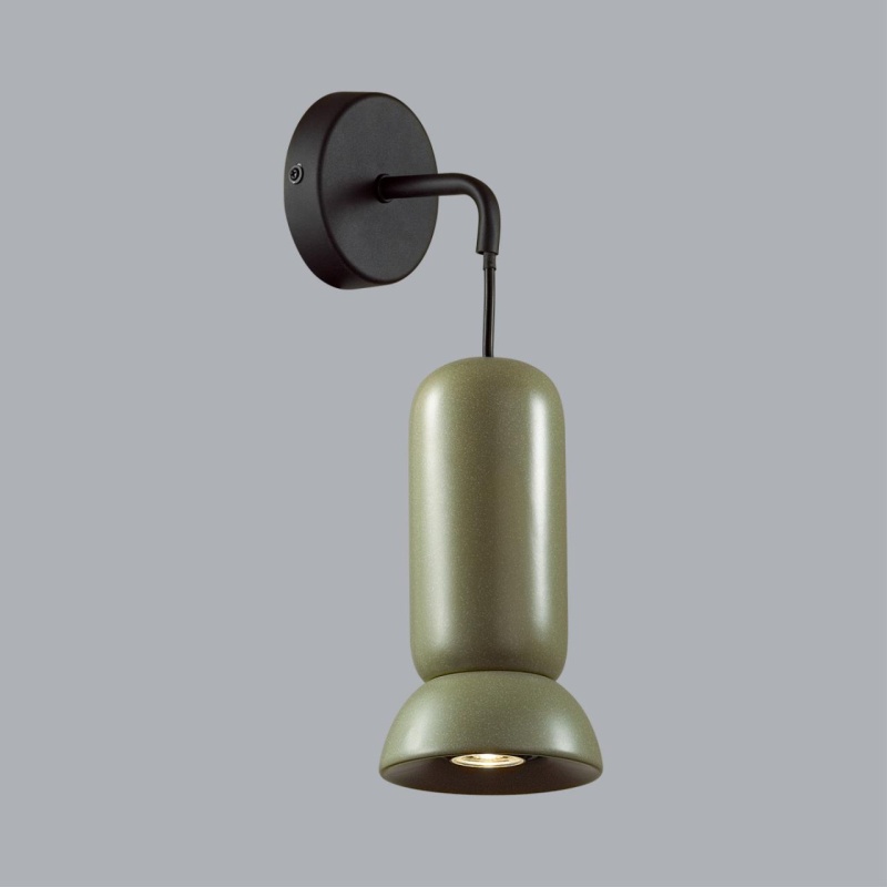 5054/1WB PENDANT ODL24 379 черный/зеленый/металл/керамика Бра GU10 LED 4W KERAMA