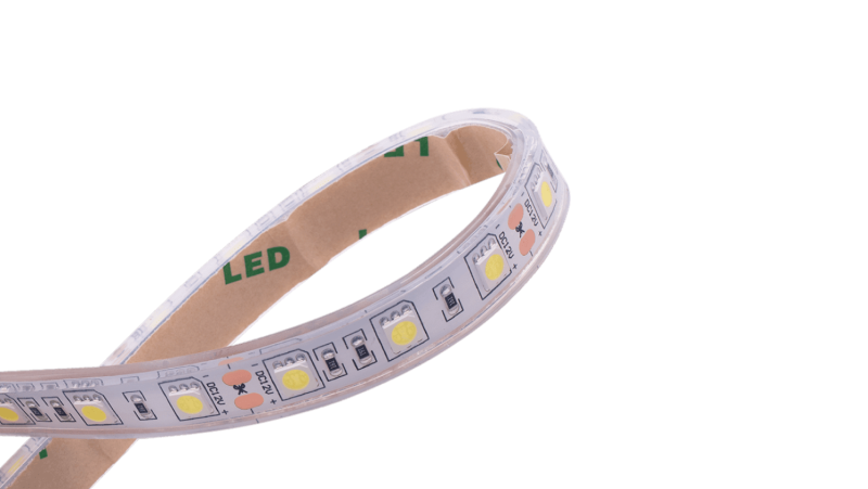SWG Standard Светодиодная лента 5050, 60 LED/м, 14,4 Вт/м, 12В , IP68, Цвет: Холодный белый, SWG560-12-14.4-W-68-М