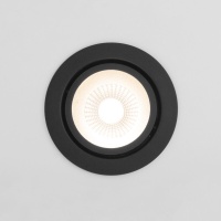 Встраиваемый светильник Elektrostandard 15267/LED 7W 4200K BK/BK черный/черный