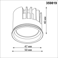359819 NT Модуль LED 6/8/10Вт 2700К\3200К\4000К 180-265В IP20 DIOD