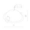 Встраиваемый светильник ARTE Lamp A7008PL-1WH