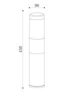 Ландшафтный светильник Outdoor O590FL-L8B4K