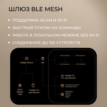 Релле Yeelight Pro, серия S20, 2 канала (N L)