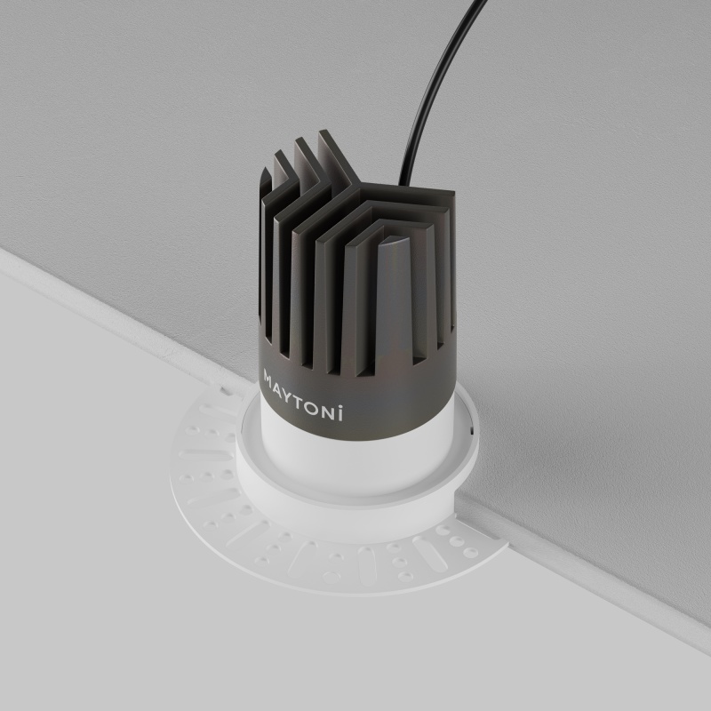Встраиваемый светильник Maytoni DL121-15W-3K-TRS-W