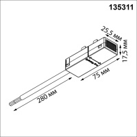 135311 NT Подвод питания 90-240В IP20 PORT