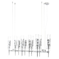 Подвесная люстра Crystal Lux PRIMAVERA SP10 CHROME