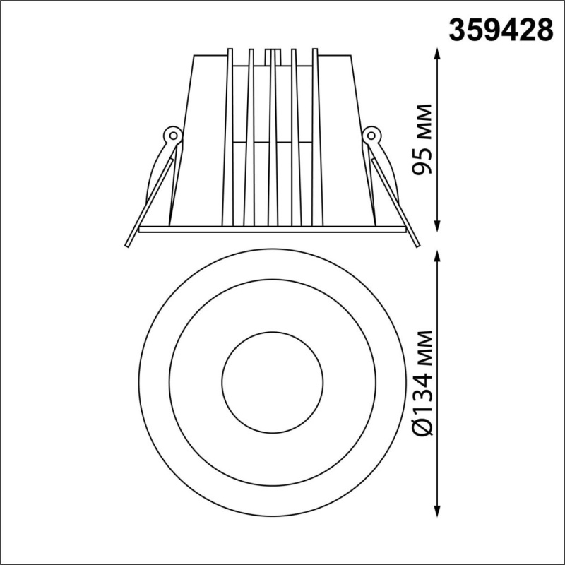 359428 NT Светильник 20Вт 3000/4000/6000К 170-265В IP65 SPOT