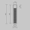 Бра Maytoni MOD474WL-L30B3K