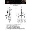 Подвесная люстра APLOYT APL.628.03.12