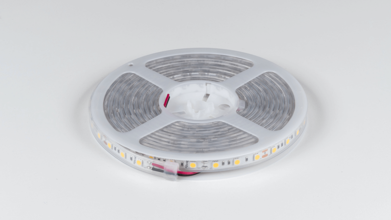 DesignLed Светодиодная лента LUX, 5050, 60 LED/м, 14,4 Вт/м, 12В, IP65, Нейтральный белый (4000K), DSG560-12-NW-65