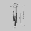 Подвесной светильник MODELUX MS.88910.3R CR