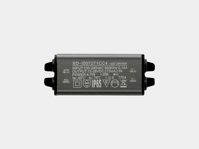 DesignLed Светильник настенный GW BRAVO 6 Вт, черный, 3000K, GW-6080S-6-BL-WW