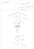 DK3013-AL Встраиваемый светильник влагозащ., IP 44, 50 Вт, GU10, серый, алюминий