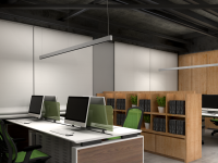 LUMKER Светильник потолочный N серебро, 50 Вт, DL-AMBER-P-50-SL-NW-DALI