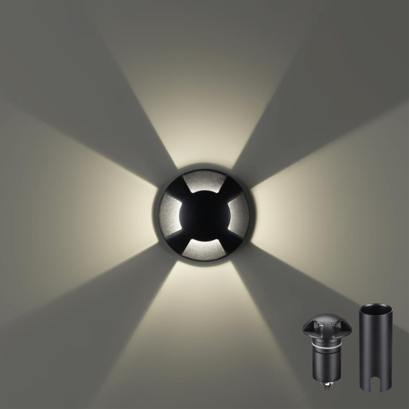 6662/3GL ODL Грунтовый светильник LED 3Вт 4000К 12/24В IP67 NATURE