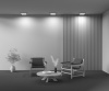 Потолочный светильник Technical C032CL-24W4K-SQ-W