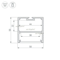 Профиль Arlight 036202