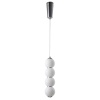 Подвесной светильник Crystal Lux DESI SP4 CHROME/WHITE