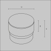 Комплектующие для трековой системы Technical RingSAcr-12-W