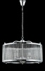 Подвесная люстра Crystal Lux TADEO SP6 D600 CHROME/TRANSPARENTE