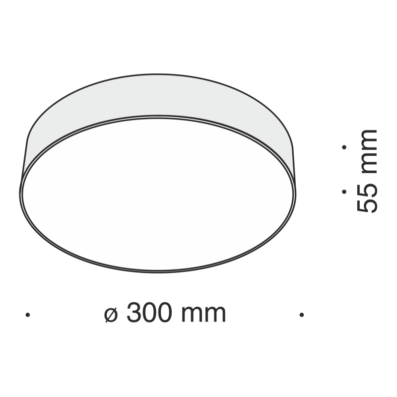 Потолочный светильник Voltega C032CL-L43B4K