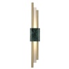 Бра Crystal Lux CARTA AP6W LED GREEN/BRASS