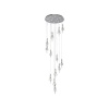 Каскадная люстра Newport 8360/800 chrome