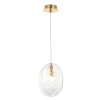 Подвесной светильник Crystal Lux MAR SP1 TRANSPARENTE