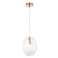 Подвесной светильник Crystal Lux MAR SP1 TRANSPARENTE