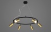 Подвесная люстра Crystal Lux CLT 015C6 D600 BL-GO