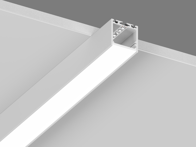 DesignLed Подвесной/накладной алюминиевый профиль Design LED LS3535, 2500 мм, белый, LS.3535-W-R