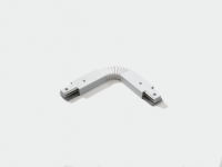 DesignLed FLEX-коннектор для однофазного трека гибкий,цвет:белый, CN2-WH-FLEX