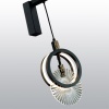 5421/17WL HIGHTECH ODL_EX25 083 черный/золото/металл/стекло Настенный светильник LED 17W 3000K 986Лм MERCURY