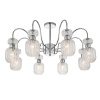 Люстра на штанге Escada 1141/8PL Chrome/Clear