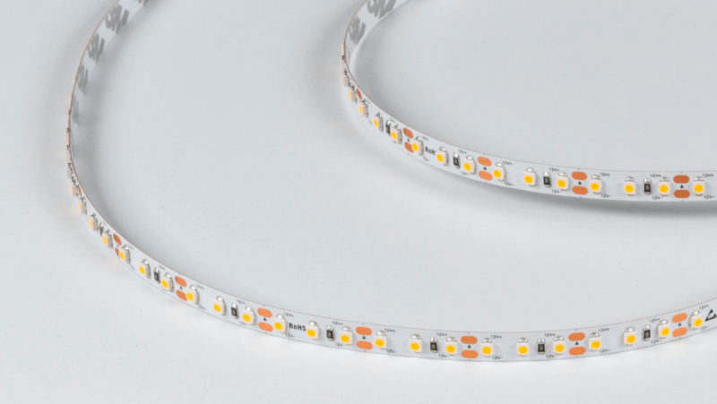 DesignLed Светодиодная лента 9.6Вт 12В IP33 теплое свечение, DSG3120-12-WW-33