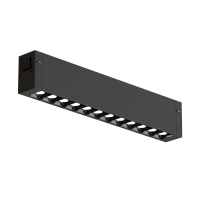 COLIBRI трековый светильник VEGAS черный, 10W, 4000K, 900ЛМ, D220*25*40, 30 шт/кор