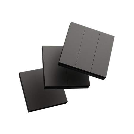 Выключатель Yeelight Pro, серия E20, проводной, 3 клавиши, серый (EU)