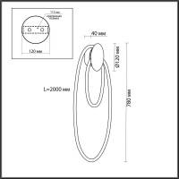 Бра Odeon Light 4391/20WL